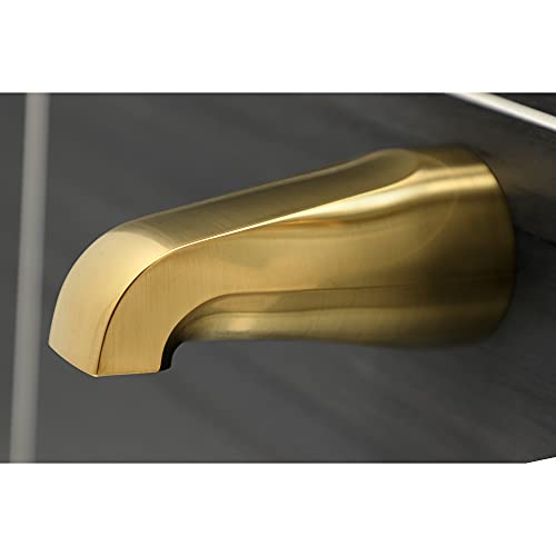 Kingston Brass KB237PX grifo para bañera y ducha, latón cepillado, 72 x 8 x 7.5 miniatura 4