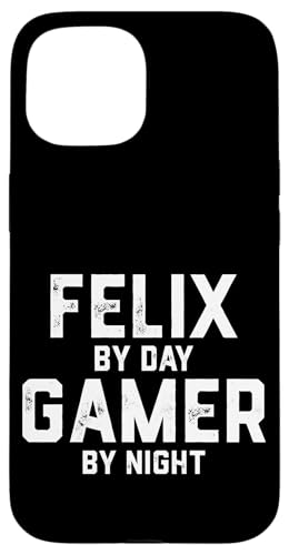 Felix Gamer ハロウィン ゲームコスチューム 男性用 Felix スマホケース iPhone 15 用