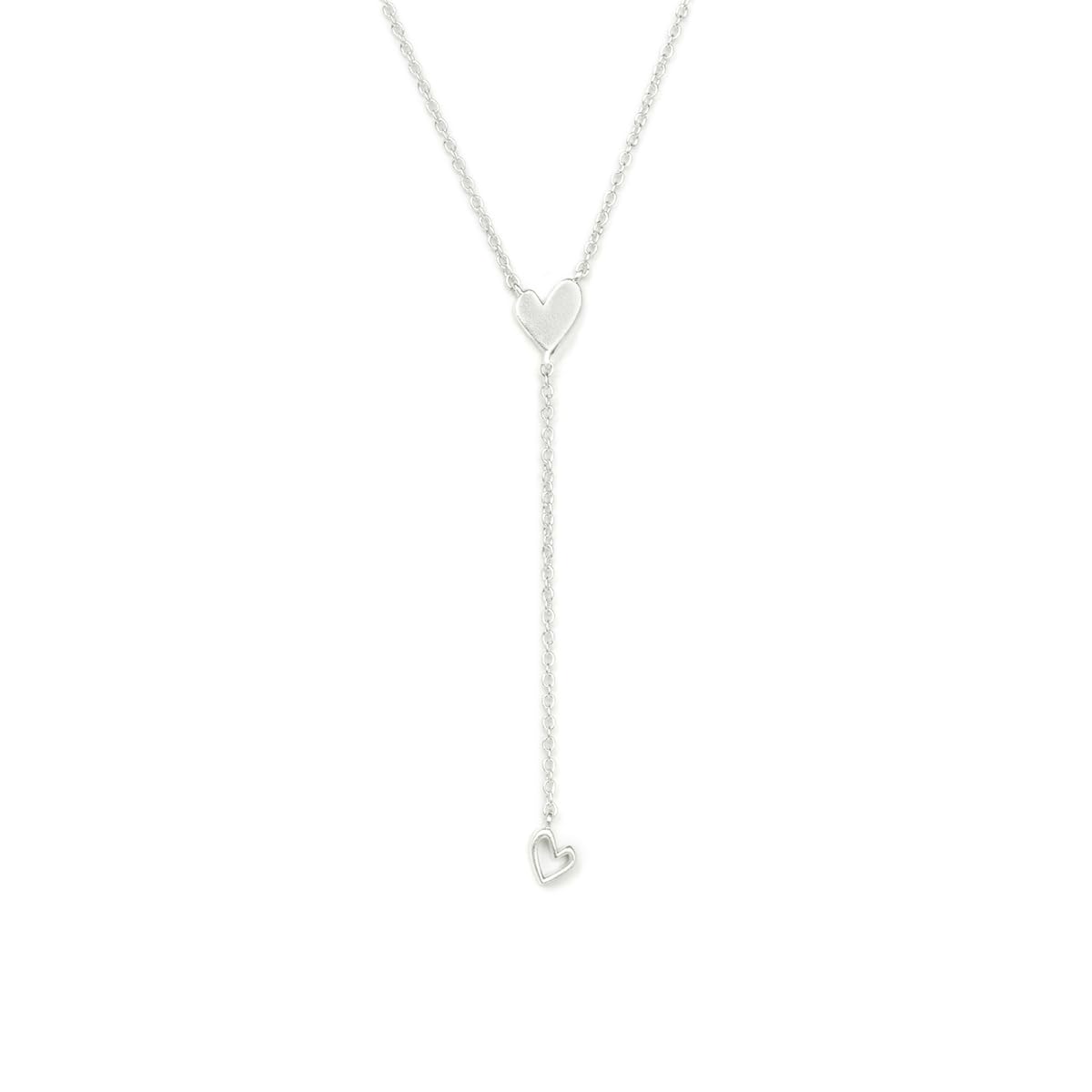 Shaya by Caratlane You and Your Klutzy Steps Heart Necklace in 925 Silver for women (B0CZRYGZSQ) Amazon Price History, Amazon Price Tracker