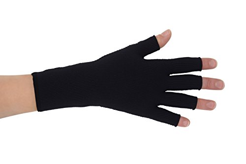 JOBST Bella Strong Ready-to-Wear Glove, 20-30 mmHg, Black, SZ 5