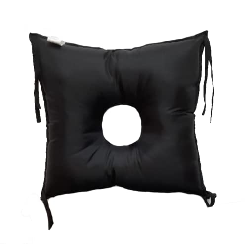 Gar Medical Coussin Anti-escarres Trou carré étanche, Coussin hémorroïde Unisexe, Coussin Orthopédique, Coussin Coccyx Cover