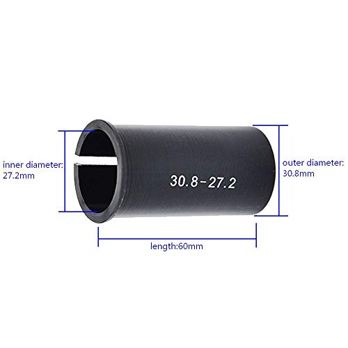 image for UPANBIKE Bike Seatpost Shim Sleeve Bicycle Seat Post Tube Adapter for 