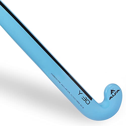 Image of A L F A Y30 Limited Edition Composite Hockey Stick with Stick Bag (Blue, 38 INCHES)