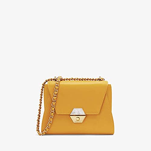Sac à bandoulière noir et jaune pour vos sorties et soirées citadines
