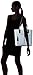 Calvin Klein Elaine Bubble Lamb Novelty North/South Tote, Twilight Blue