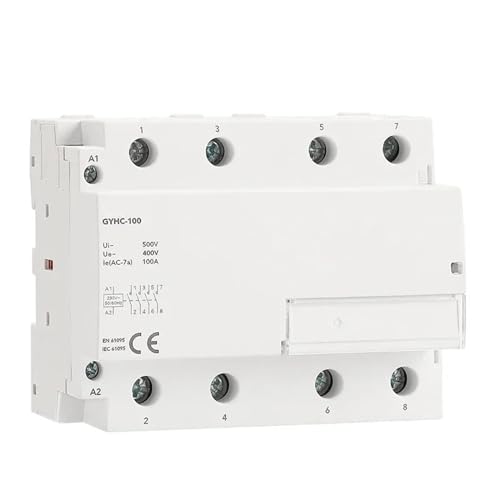 Contacteur modulaire 100A 4P 3NO1NC haute durabilité mécanique