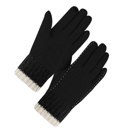 Guantes cálidos de mujer para evitar manos frías al usar el móvil
