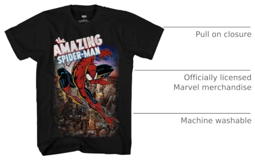 Image of Marvel Amazing Spider-Man City Scene T-Shirt