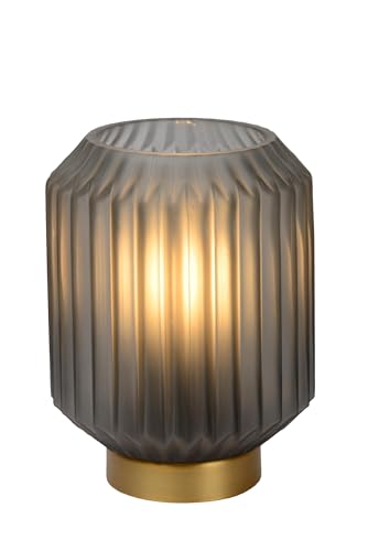 LUCIDE SUENO - Lampe de table - Ø 13 cm - 1xE14 - Gris