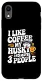 Photo Gallery custodia per iphone xr i like coffee my husky and maybe 3 persone divertente citazione husky Photo Gallery custodia per iphone xr i like coffee my husky and maybe 3 persone divertente citazione husky