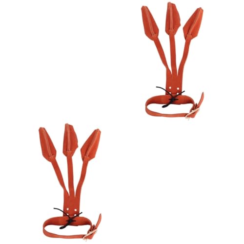 ibasenice Hand Protector Shooting Guard Glove Finger Tab Arrow Cover Sports Protective Gear Outdoor Accessory