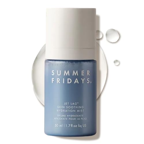 Summer Fridays Jet Lag Skin Soothing Hydration Face Mist - Ultra-Fine Facial Spray & Hydrating Mist...