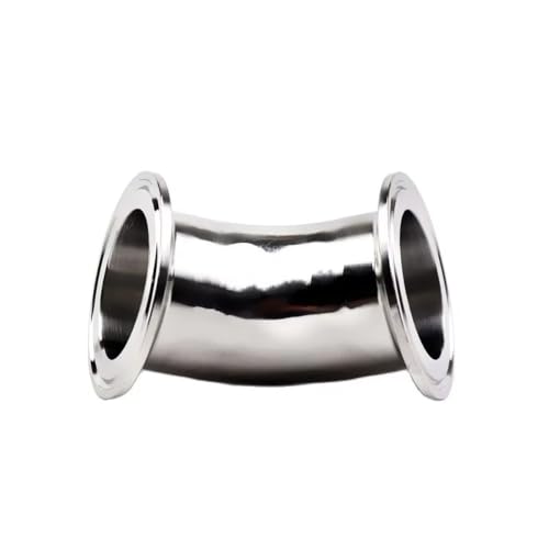 Codo 45° SS304 accesorio de acero inoxidable para conexión Tri Clamp de bebidas 6