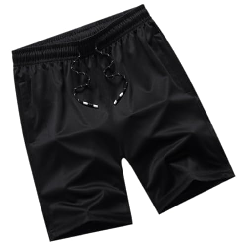 COLLBATH Sports Shorts for Men Breathable and Quick-Dry for Outdoor Sports Like Hiking Running Beach Activities Black
