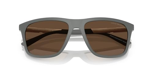 Image of Emporio Armani Men's Ea4237 Square Sunglasses