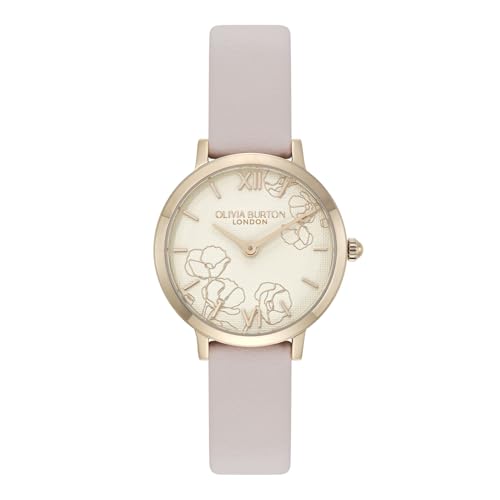���K�㗝�X [OLIVIA BURTON] �I���r�A�o�[�g�� ���v ���f�B�[�X [SIGNATURE] �A�u�X�g���N�g �t���[���� �v���� ���[�Y ���U�[ 28mm 24000357
