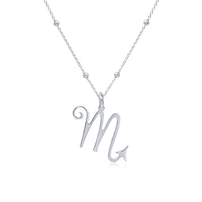 WANDA PLATA- Collar Símbolos del Zodíaco Escorpio para Mujer Plata de Ley 925, Colgante Horóscopo, Astrología | Ya disponible en tu tienda friki favorita! En mundofriki.es!