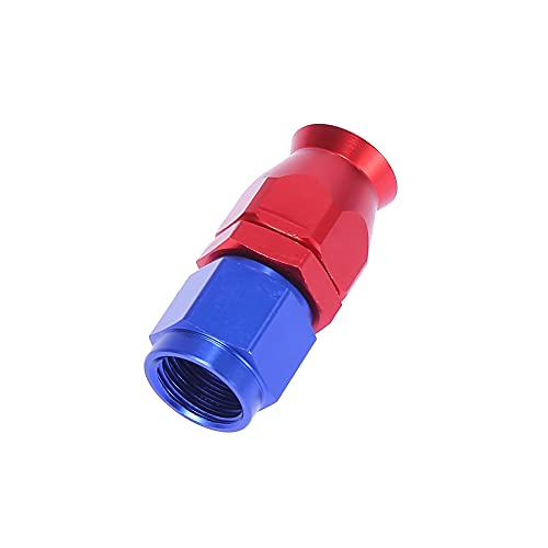 Conector giratorio AN6 para manguera de coche con línea PTFE de 0 grados 7