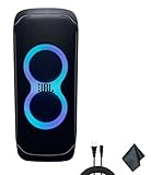 JBL PartyBox Ultimate 1100W Portable Speaker - Wi-fi & Bluetooth Connectivity Splashproof, Powerful Sound and Exciting Light Show (JBLPARTYBOXULTAM) + Cleaning Cloth