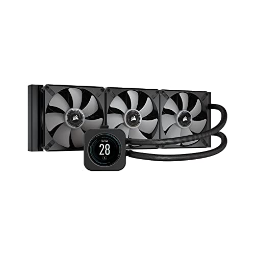 Corsair Icue H150I Elite Lcd Display Liquid CPU Cooler, Cw-9060062-Ww 2