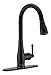 Purelux Kitchen Faucet Oil Rubbed Bronze, Aquablade Single Handle 3 Setting Kitchen Sink Faucets with Pull down Sprayer fits 1 or 3 Hole Installation