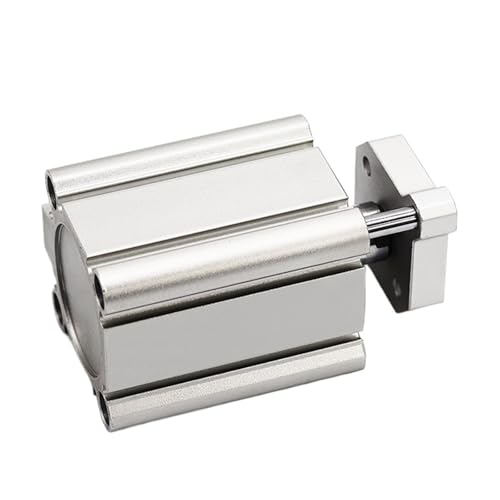 Cilindro neumático compacto CQMB25 con vástago guiado para el control de movimiento 7