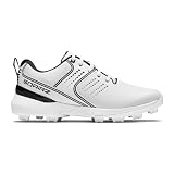 SQAIRZ GFP Baseball Molded Cleat, Men's Baseball Cleats Youth Boys, Mens Softball Cleats, White, M6/W7.5