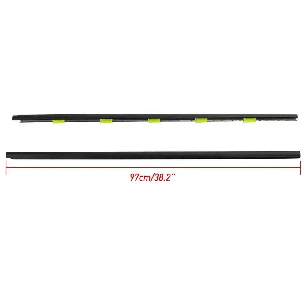 Ricambi Auto Per Honda Civic EK9 EK4 1996-2000, 2 Strisce Di Gomma Per La Guarnizione Dei Vetri Delle Portiere Anteriori