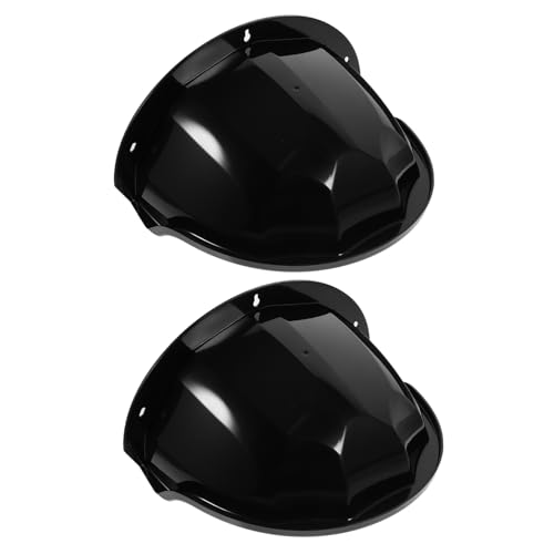 Cubiertas de ABS para cámara exterior visera negra impermeable contra polvo y lluvia