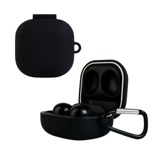 NERDCASE, Case, Capa, Capinha Preta, Compatível com Galaxy Buds FE, 2, Pro, Live