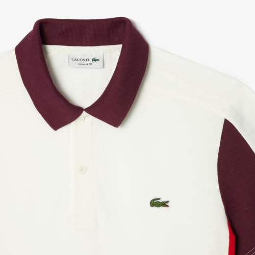 Lacoste Men's Regular Fit Short Sleeve Color Blokced Polo Shirt2