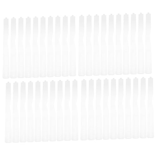 CALLARON Dress Shirts 60pcs Collar Fixing Strips Blouse Collar Strips Collar Support Straps Pvc Shirt Collar Strips