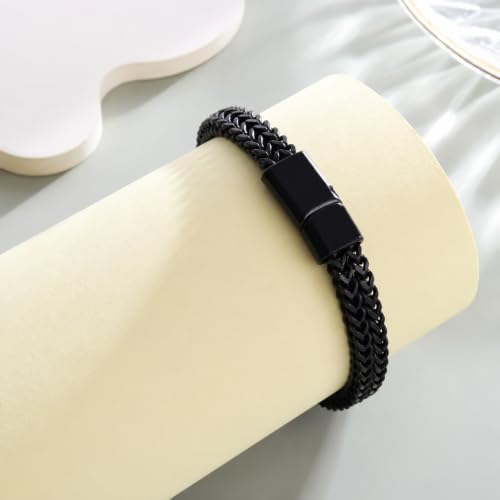 Image of Salty Alpha Anti Tarnish Bracelet for Men | Hand Bands for Boys | Wrist Bracelets for Man | Fashion Jewellery Accessories | Stylish Minimal Jewelry | Gift for Marriage, Birthday, Anniversary