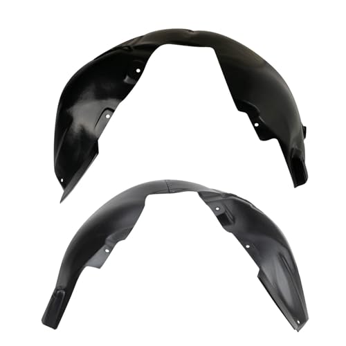 Image of TRQ Front Inner Fender Liner Set Compatible with 2013-2016 Dodge Dart CH1248200 CH1249200