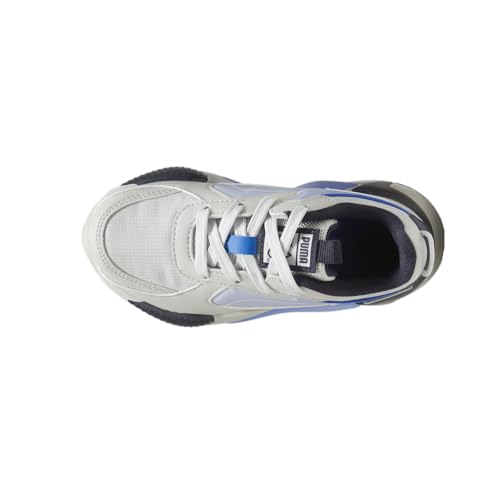 PUMA Kids Boys Rs-X Lace Up Sneakers Shoes Casual - Blue, Grey - Size 12.5 M4