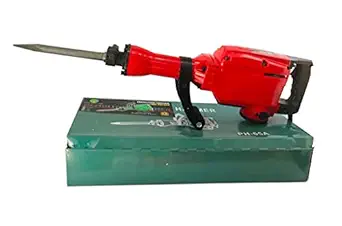 UMG(ultimate machinery & goods) 1400 W Electric Demolition Hammer 16 kilograms, 65MM Heavy Duty Concrete Breaker 1450 BPM - Jack Hammer Demolition Drill with bits