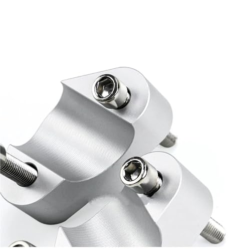 Abrazadera elevadora de manillar en aluminio plata para Ducati Multistrada 3