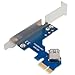 ASM1083 PCIe to PCI Adapter Card | PCI-E x1 to 32-bit PCI Converter for Legacy Audio/Video Capture Cards | Windows XP/7/8/10 Driver-Free
