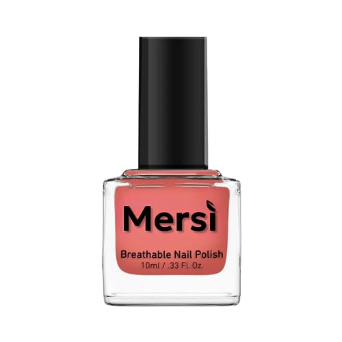 Mersi NEW Cosmetics Halal Nail Polish | Vegan Nail Polish | Cruelty-Free | Non-Toxic | Free of Harsh Chemicals | Fast Drying | Made in USA (ARUBA)