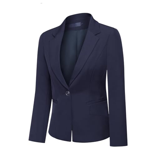 YUNCLOS Women's 2 Piece Office Lady Business Suit Set Slim Fit Blazer Pant3