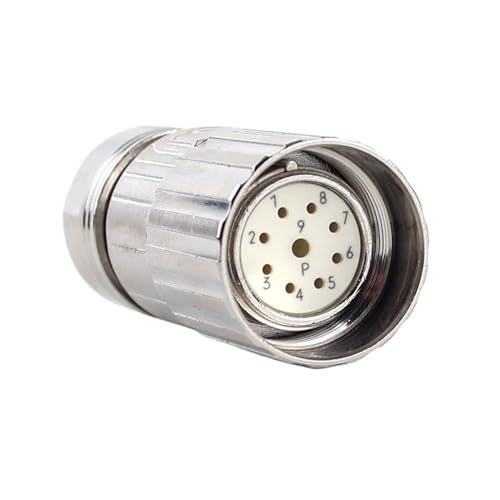 Conector de Aviación M23 Señal 9 Pines Hembra miniatura 1