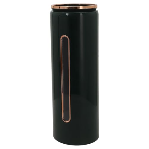 Vilgftyiet Dispensador de vasos de pared tipo tirador para el hogar y la oficina, soporte de vasos de papel desechable con tapa abatible para almacenamiento sanitario en blanco, azul, verde y verde