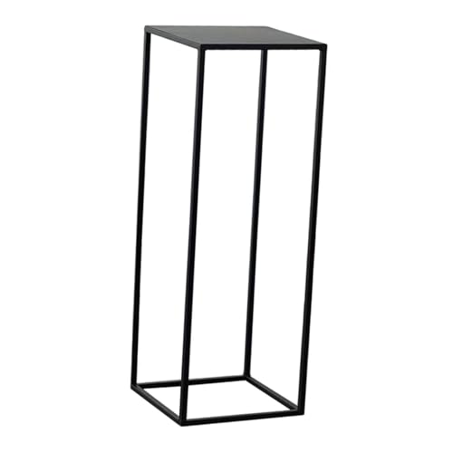 Étagère à fleurs géométrique noire de 80cm comme vase de table de mariage - 2