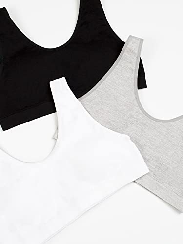 Fruit of The Loom Girls' Seamless Stretch Sports Bra2