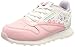 Reebok Unisex Baby CL Leather Sneaker, Light pink/FTWR White/Purple Glow, 24 EU