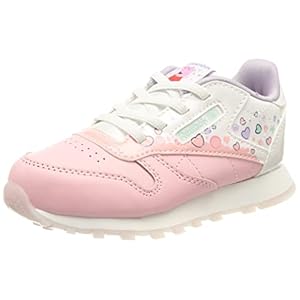 Reebok Unisex Baby CL Lederen Sneaker, Roze, 9.5 UK Kind