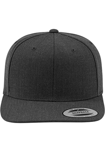 Yupoong Unisex Classic Snapback Cap Kappe, darkgrey/darkgrey, Einheitsgröße