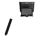 BoxWave Stylus Pouch Compatible with NCR Display 5910 (10.1 in) - Stylus PortaPouch, Stylus Holder Carrier Portable Self-Adhesive for NCR Display 5910 (10.1 in) - Jet Black