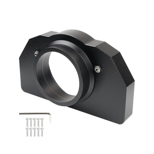Aluminium Alloy Bearing Mount for Logitech, for G25 G27 G29 G920 G923 Gaming Steering Wheel Base Stand Black(Black)