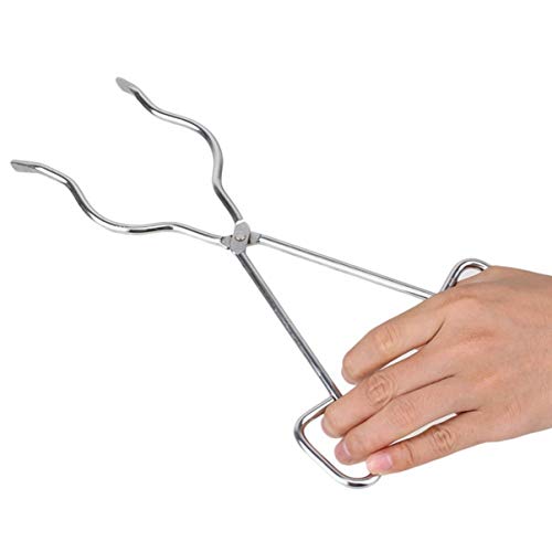 ULTECHNOVO PinÃ§as para Cadinhos de 3 PeÃ§as E PinÃ§as para Copos de AÃ§o InoxidÃ¡vel PinÃ§a para Fr